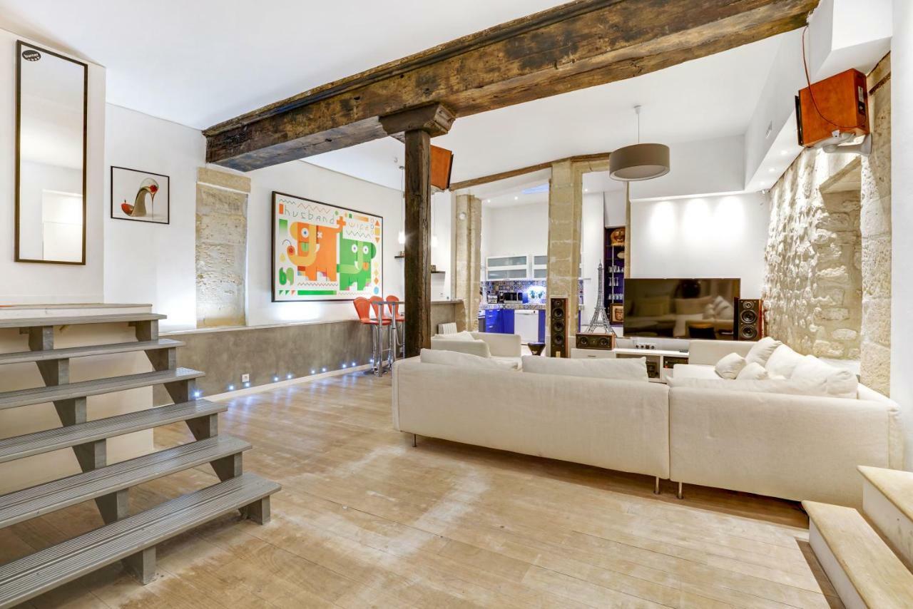 Apartmán Luxury Loft Center Of Paříž Exteriér fotografie